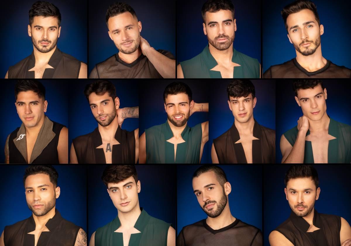 Ganadores y candidatos a Mister RNB Cantabria