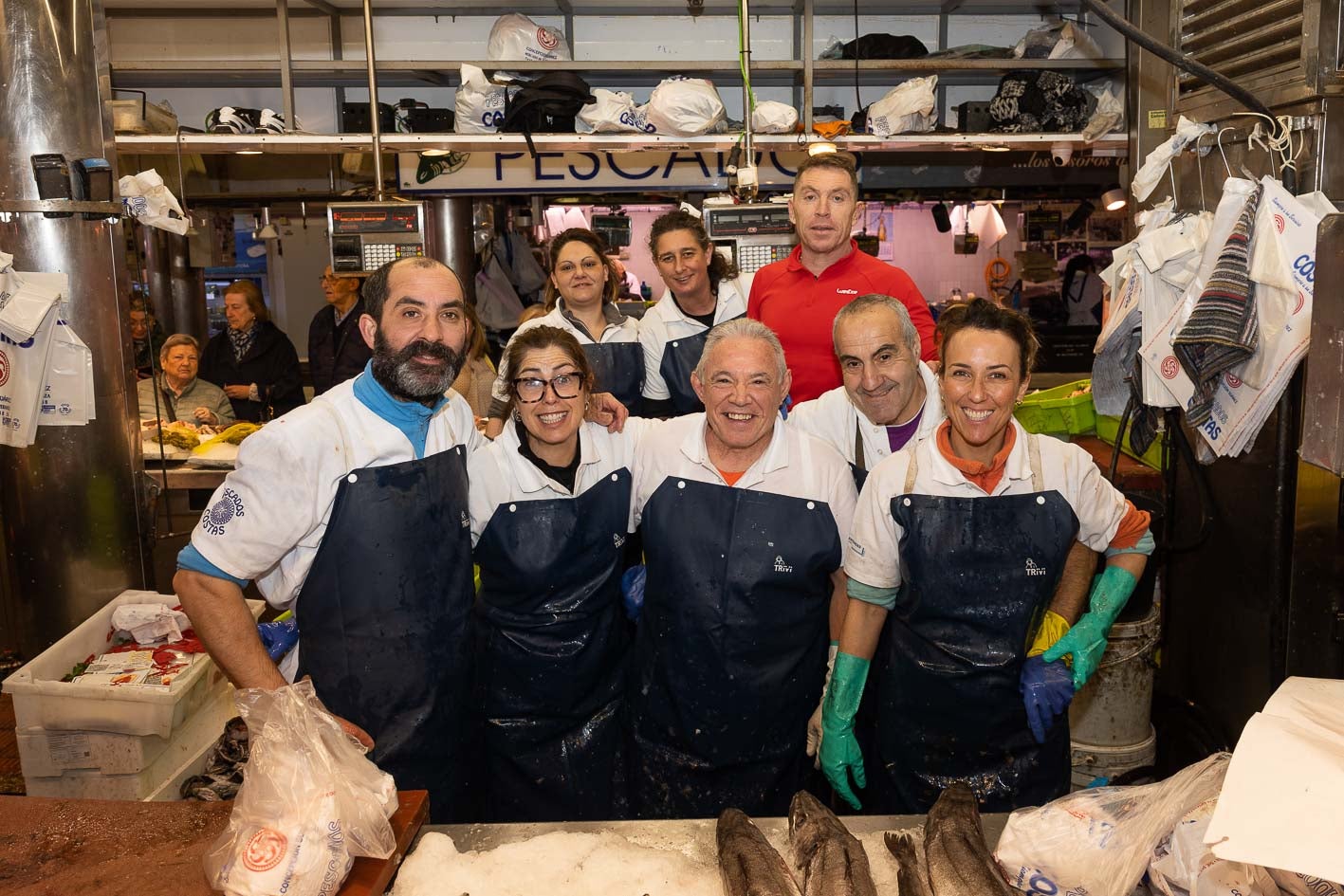 Quico Torres, Vanesa Fernández, José Ángel Sárraga, Francisco Ortube, María Pérez, Patricia Tausía, Mar Echevarría y Luis Emilio Cobo