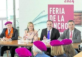 Tino Sampedro, Sara Lagarma, Jesús Gullart, Paulino San Emeterio y Ricardo Fernández.