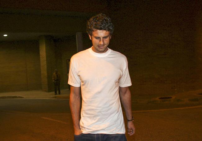 Marcha atrás. Thiago Motta, tras pasar el reconocimiento médico en Mompía.