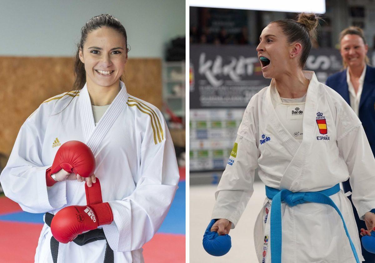 Carlota Fernández y Nadia Gómez.