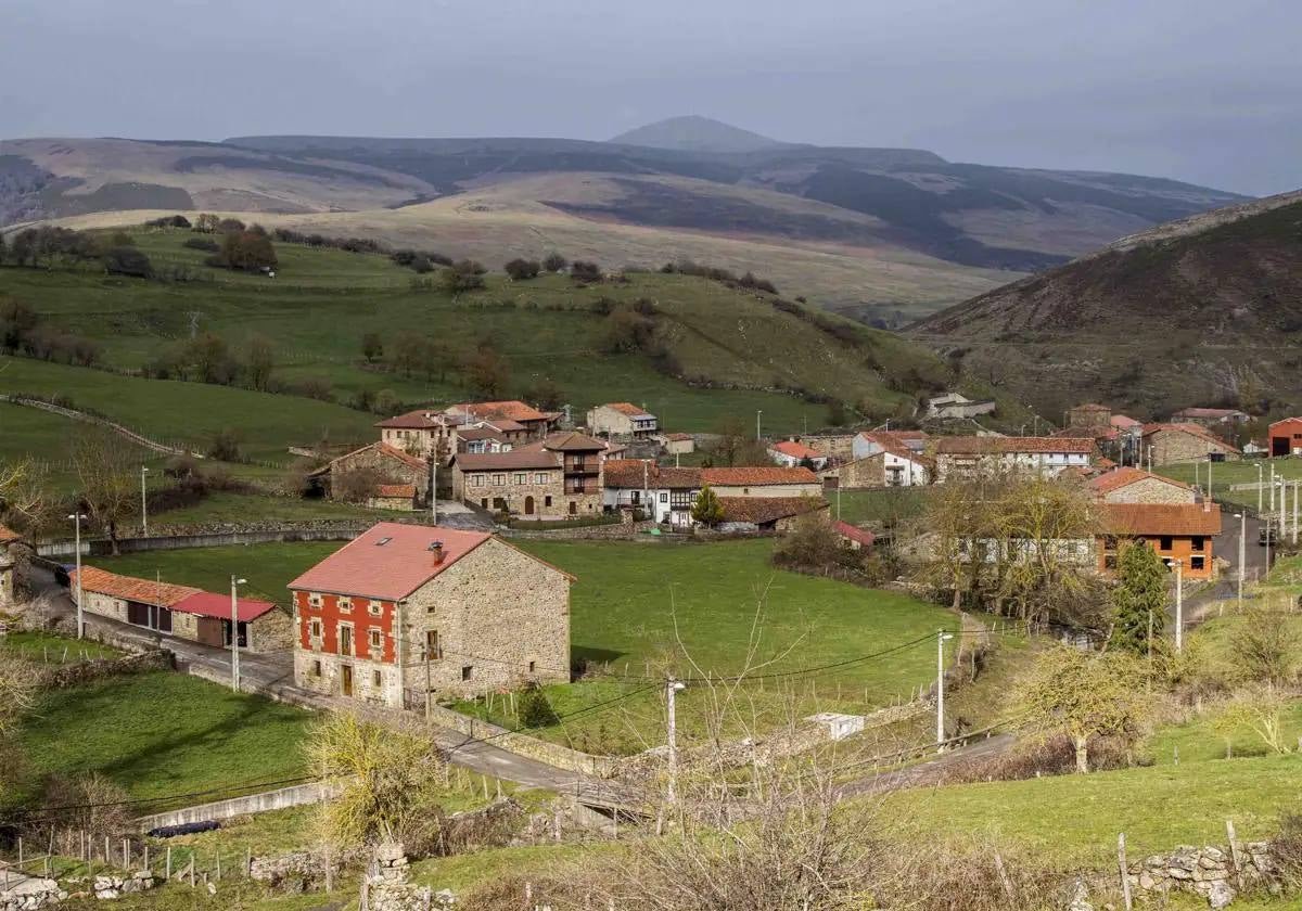 Panorámica del pueblo, que comparte nombre con el del municipio donde se encuentra.