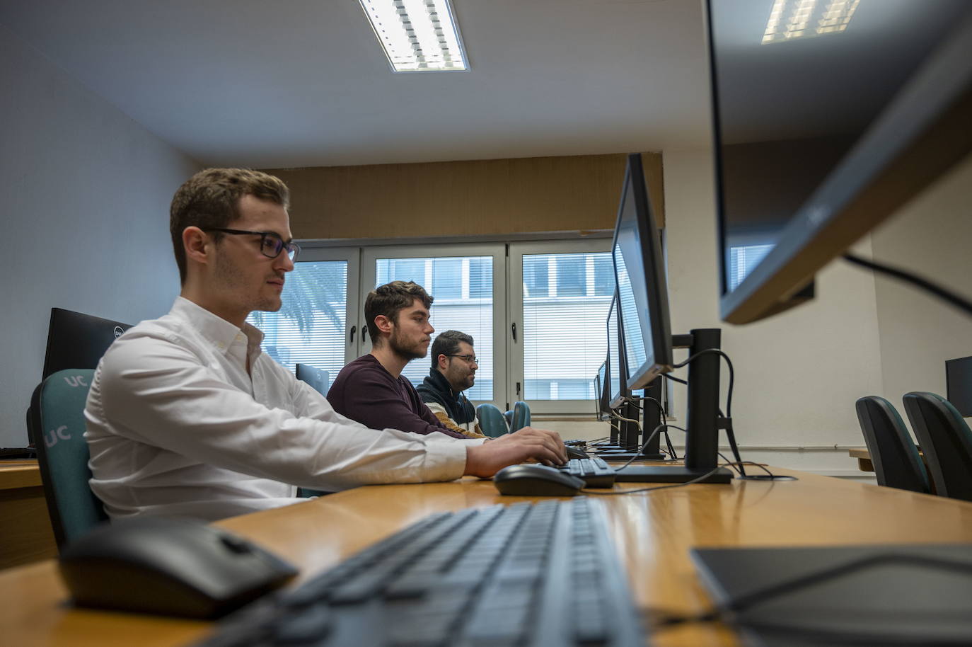 Uno de los laboratorios de simulación de la Facultad de Ciencias