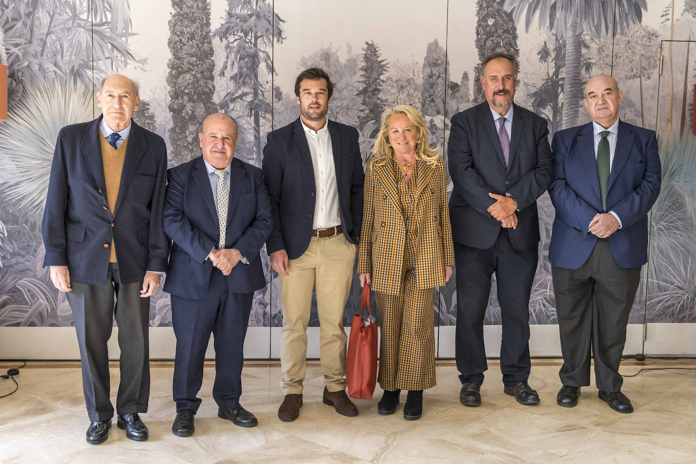 Eduardo Zúñiga, Jesús Ruiz, Álvaro Gómez, Ana García, José Santos de Blas y Emilio del Valle.