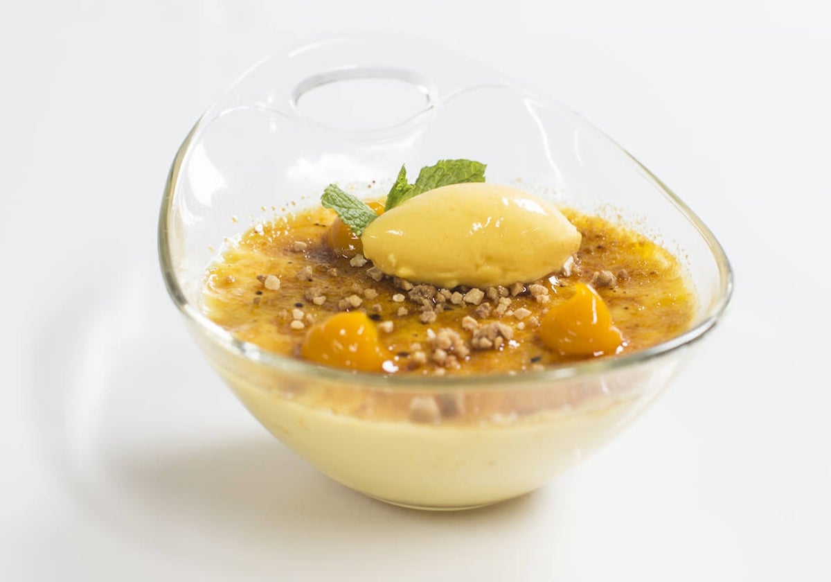 'El postre de la semana': crema pasiega caramelizada