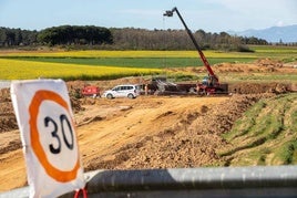 Así avanzan las obras en los tramos palentinos del AVE