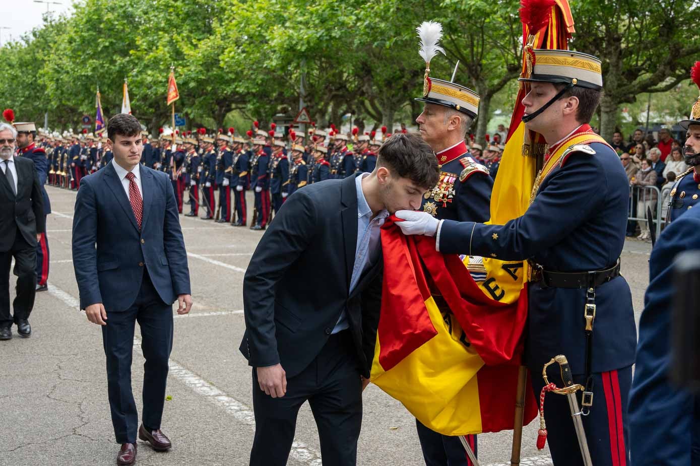 En el acto, para el que hubo que apuntarse previamente, también participaron los más jóvenes.