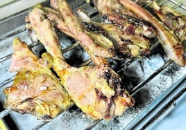 Chuletillas de cordero.