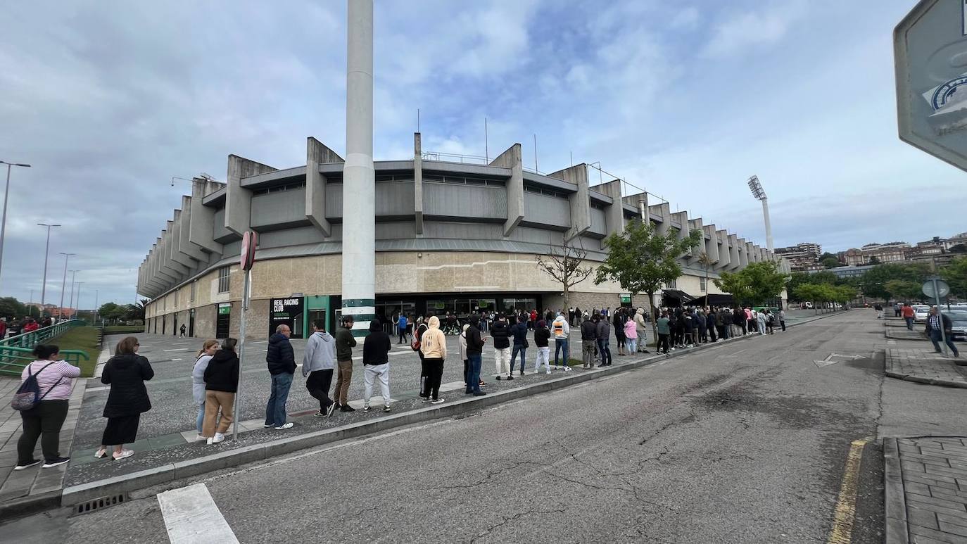 Se ha levantado una gran expectación ante el partido frente al Zaragoza