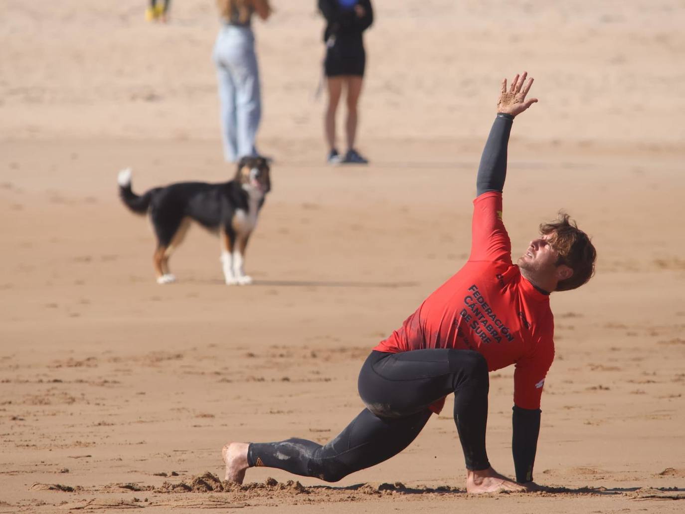 Campeonato Regional de Surf 2024, en la playa de Ris
