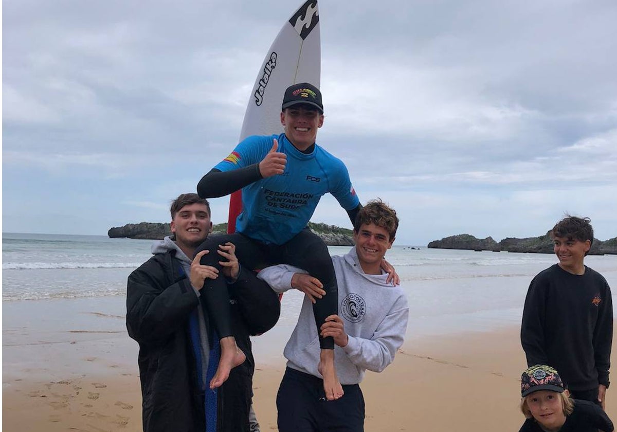 Campeonato Regional de Surf 2024, en la playa de Ris