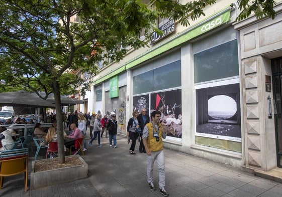 El local de la calle Calderón de la Barca que iba a ocupar McDonald's.