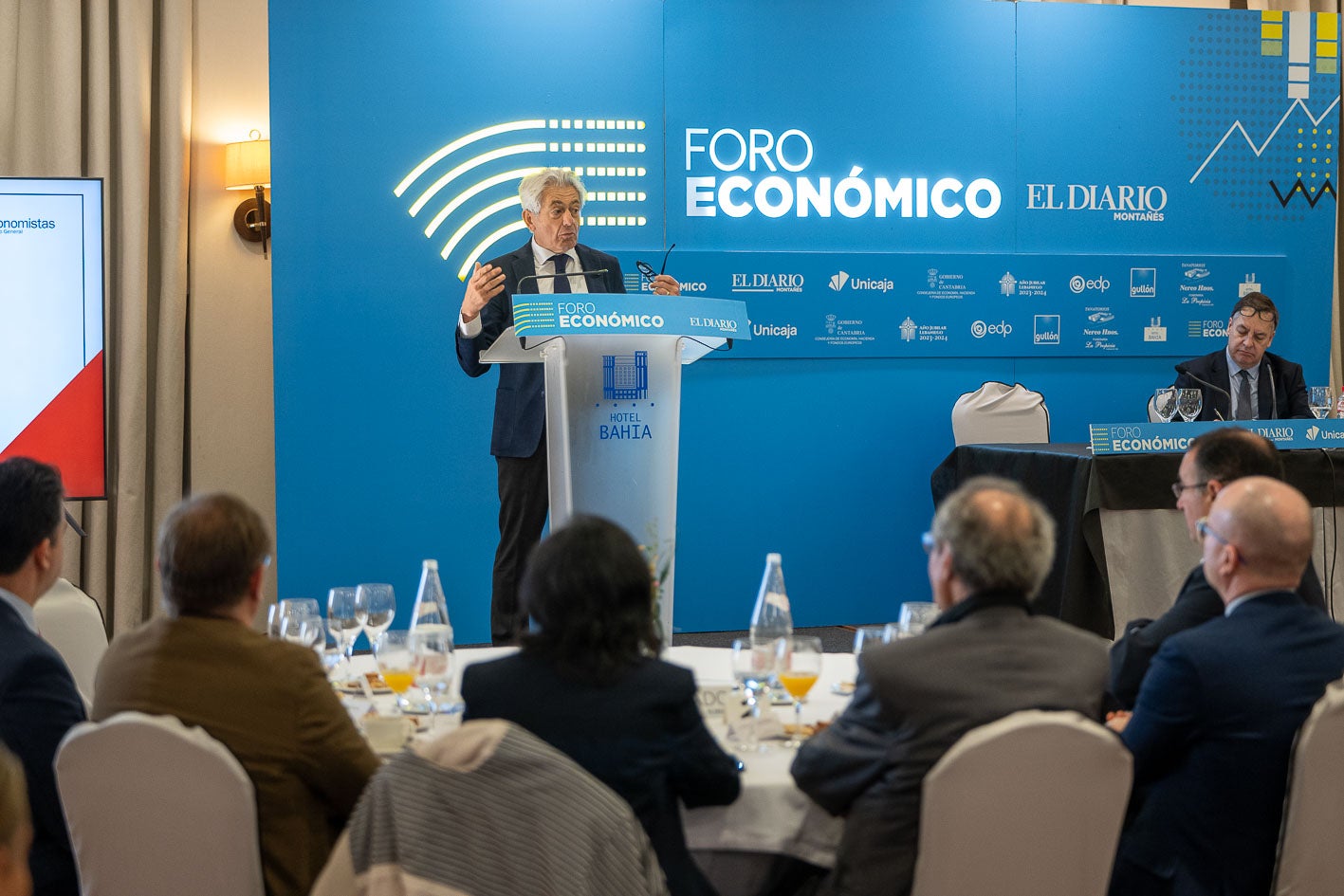 Valentín Pich Rosell, en el Foro Económico de El Diario Montañés.