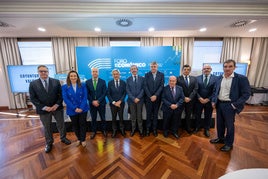 Íñigo Noriega, Marta Redondo, José Marcos Fernández, Valentín Pich, Luis Revenga, Luis Agüeros, Jesús Ruiz Calzada, Yago Ramos, Luis Manuel Taboada e Ignacio Pérez