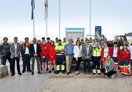 Cuarenta personas vigilan ya la seguridad de los bañistas en las playas de Santander