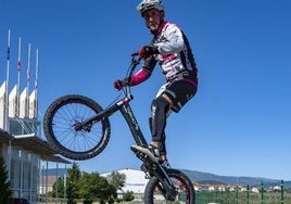 El deportista campurriano ha sido campeón y subcampeón del mundo de Bike Trial.