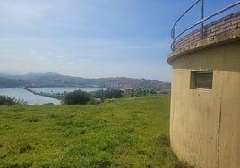 Depósito de agua de la Maza en San Vicente.