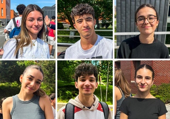 Jana Crespo, Diego Alexander Aguirre, Laura García, Aitana García, Javier Cano y Elena Fernández.