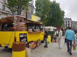 Despliegue de food trucks en Santander