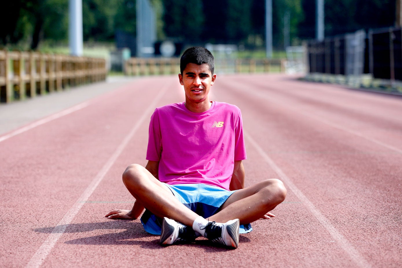 «Mi sueño es estar en unos Juegos Olímpicos», decía el 1 de junio de 2023 en la pista de Sniace, donde ha entrenado habitualmente.