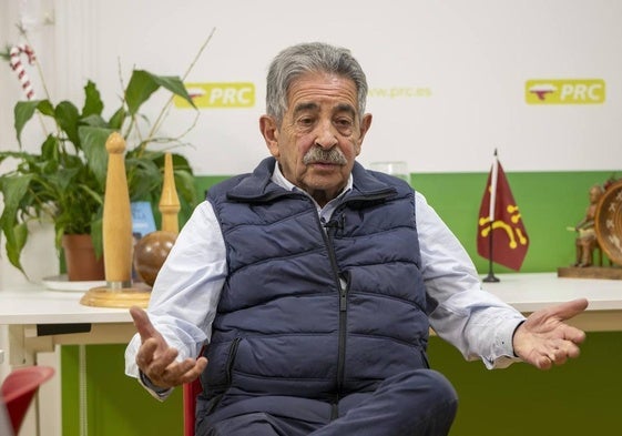 Miguel Ángel Revilla, expresidente de Cantabria y líder del PRC