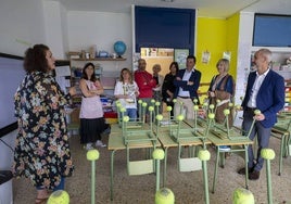 Visita al colegio Benedicto Ruiz de Ajo.