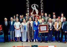 La Fundación San Cándido ha recibido esta mañana la Medalla de Oro de Santander