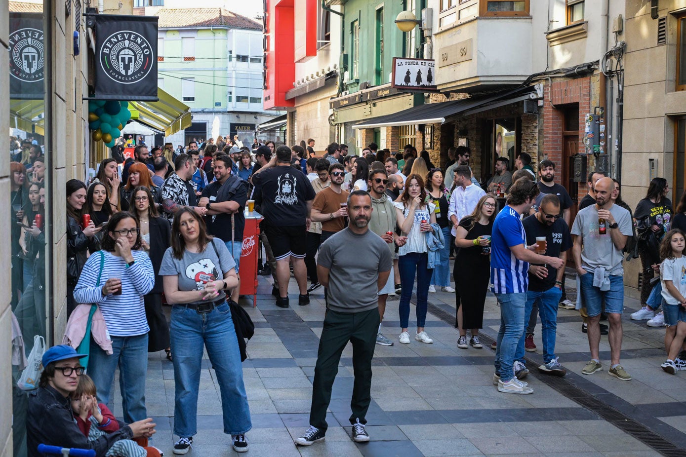 Calle San José, uno de los escenarios de la fiesta.