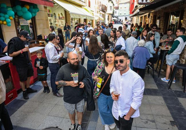 Calle San José, uno de los escenarios de la fiesta.