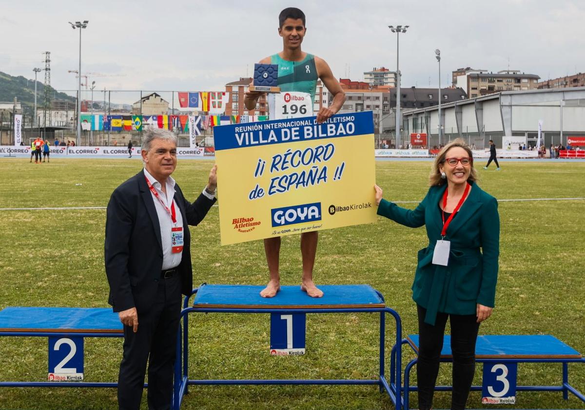 Attaoui tras ganar en Bilbao