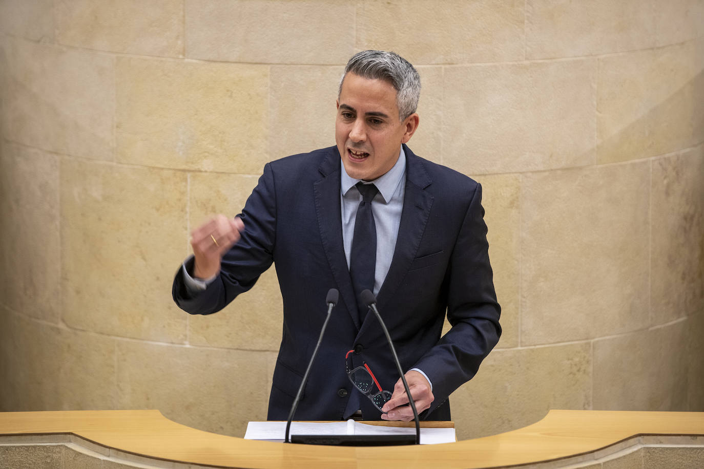 Foto de archivo de Pablo Zuloaga en el Parlamento.