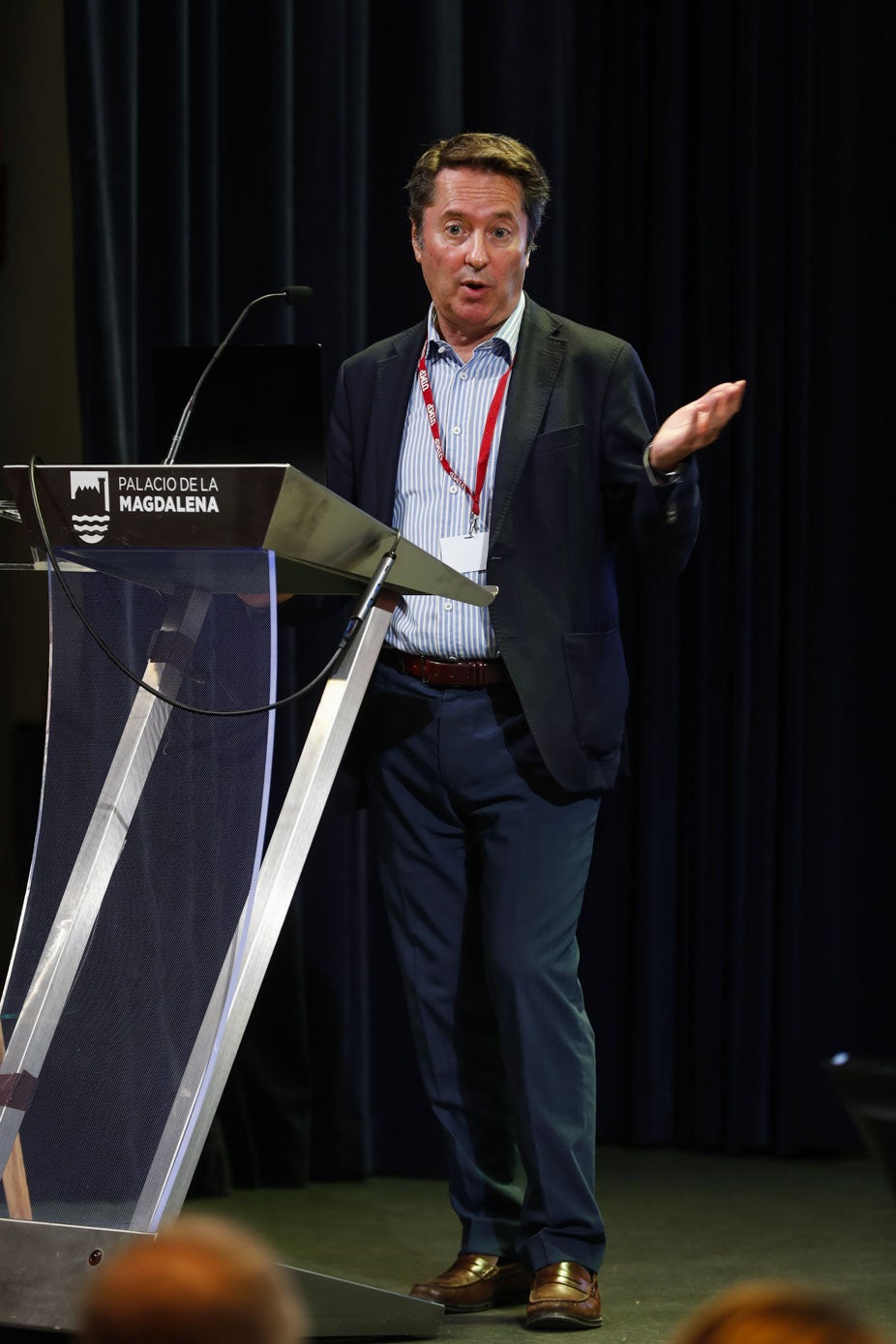 Ignacio Cirac, Premio Príncipe de Asturias de Investigación y director del Instituto Max Planck de Óptica Cuántica, durante la lección inaugural. 