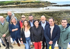 Inaugurada la restauración del monumento al Pescador en La Maruca