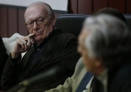 Nicolás Sartorius, recientemente, durante la presentación de su libro en Málaga.