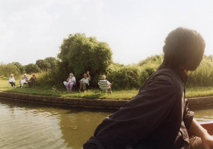 'Cucumber Journey', 2000Type C-print on aluminum+ Framed Text. Courtesy of the artist + Air de Paris, Romainville.