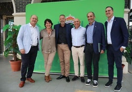 Antonio García, Charo Baqué, José Luis Rodríguez, Manolo Higuera, Sebastián Ceria y Pablo Ruiz.