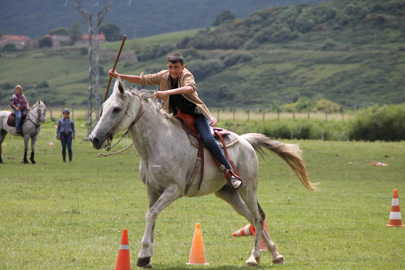 "Rafuca" Macho,  otro de los más jóvenes en participar.