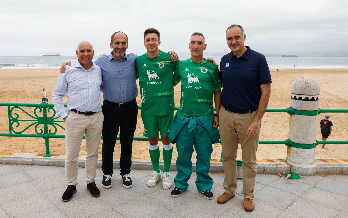 Manolo Higuera, Sebastián Ceria, Saúl García, Tomás Carrera y Raúl de Pablo