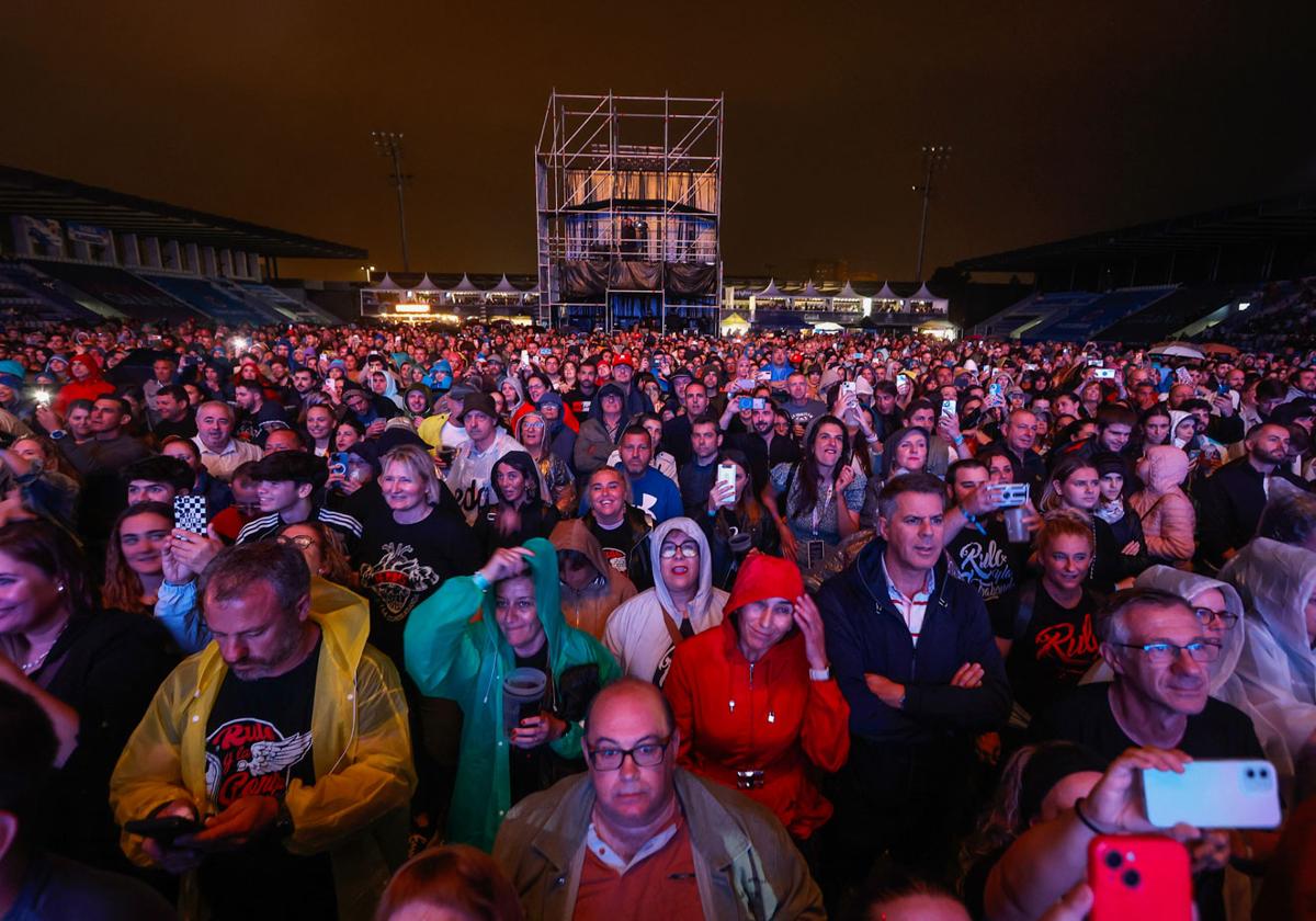 Pasión por Rulo en el Música en Grande de Torrelavega