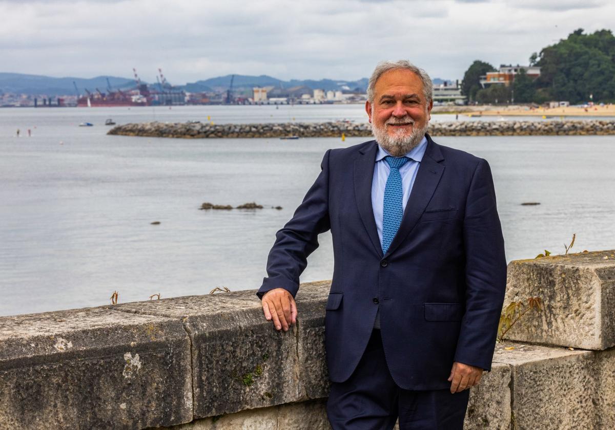 José Ignacio Zudaire, esta semana en Santander.