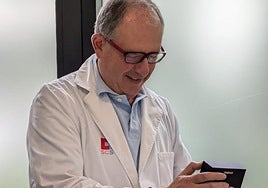 El médico de familia Jerónimo Morales.