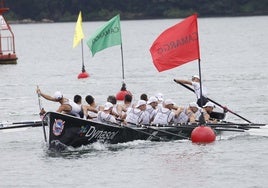 La trainera de Pedreña es séptima en la clasificación de la ARC 1.