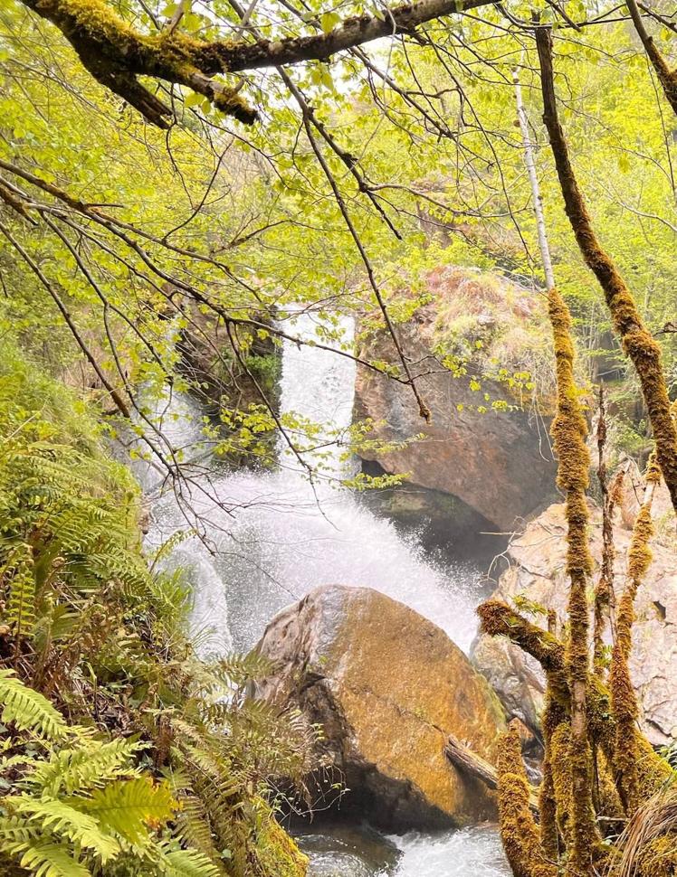 Salto de agua del río Deva.