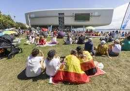 La final de la Eurocopa se podrá seguir en la pantalla gigante del Centro Botín