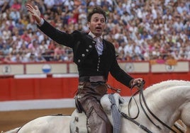 Andy Cartagena, en Cuatro Caminos en la feria de 2019.