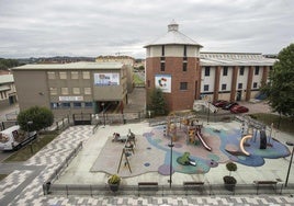 Pabellón del centro educativo Pedro Velarde.