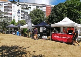 Imagen de una edición anterior de la Feria de la Cerveza Artesana.