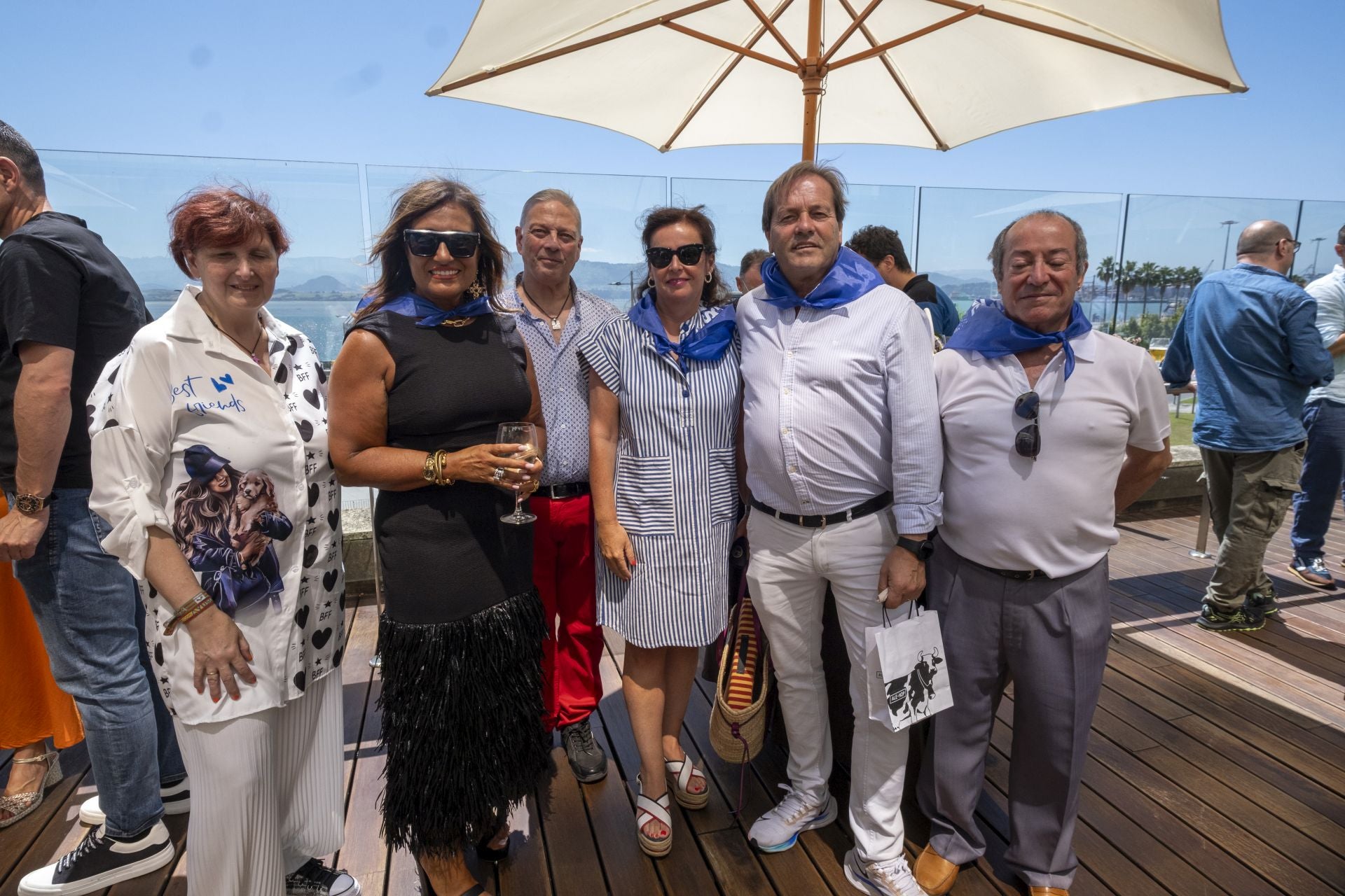 Mercedes Muñoz, María Asunción Gutiérrez Merino, Julio Crespo, Aurora Martínez Osorio, Alberto Nava y José Manuel Rivero.