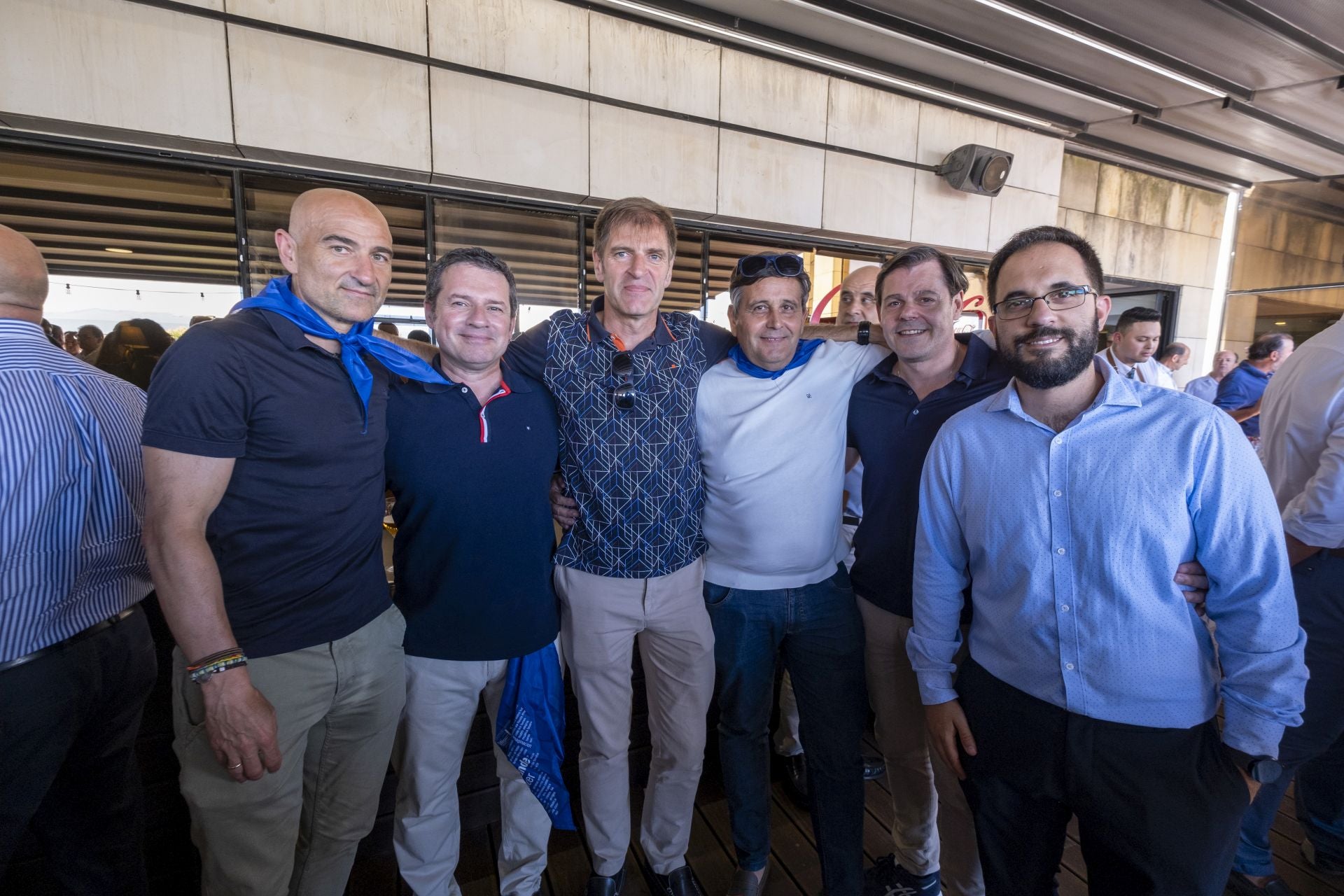 Daniel Sáez, Leofredo Pellón, Enrique Conde, Rubén Otero, Alberto Martínez y Alberto Monje.