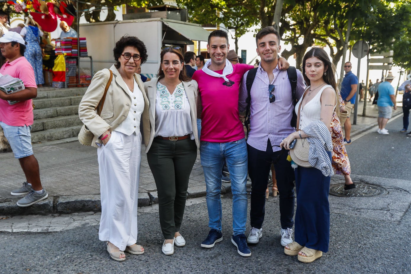 Margarita Esteban, Libertad Rodríguez, Josemi Álvarez, Dani Odriozola y Virginia Pardo.